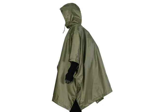 Пончо Camotec Pilgrim Poly Olive Фото 3